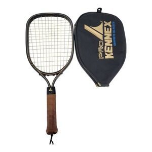Pro Kennex Graphite Blaster Tennis Racquet w/ Cover Vintage Leather Grip